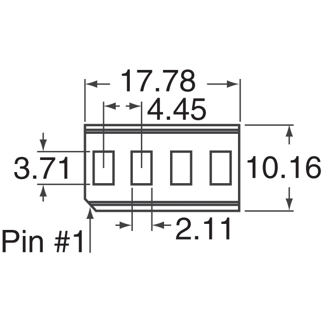 HCMS-2903 Broadcom Limited  Modules d'affichage - Matrice de points et cluster LED